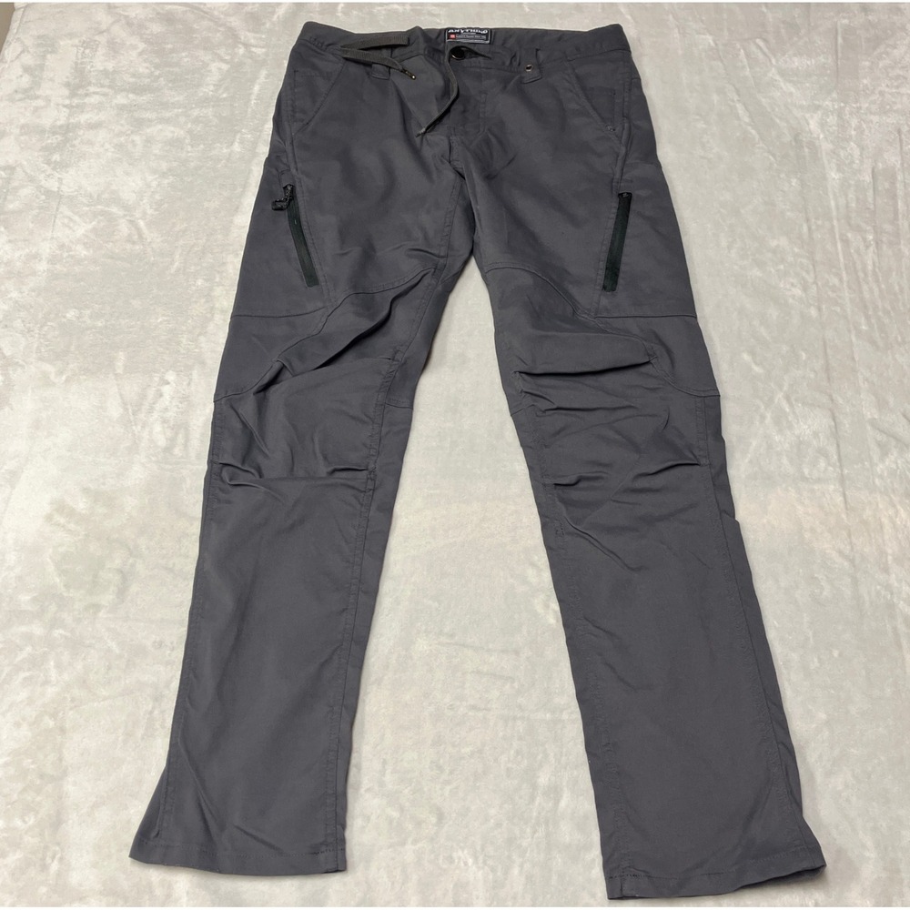 686 Anything Cargo Pants Slim Fit Technical Charcoal Gray Mens 30x30